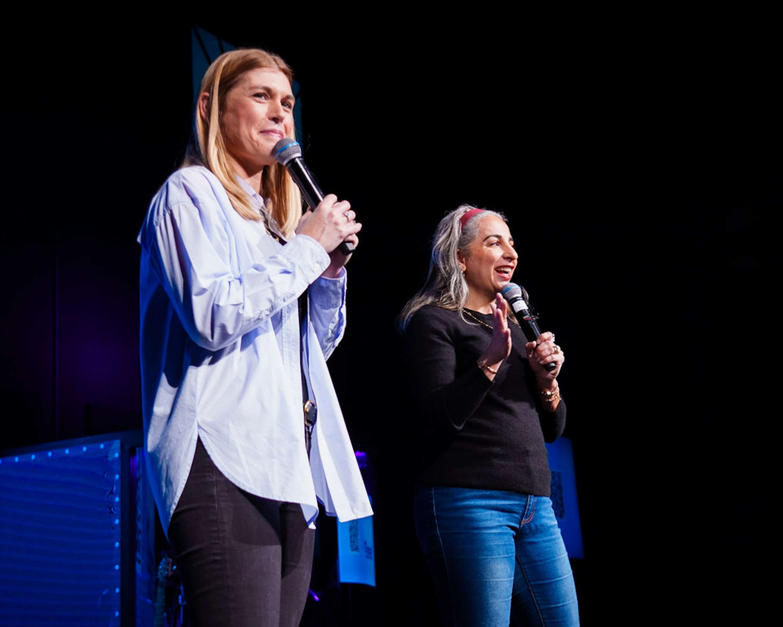 Ashley Earwood and Shareen Crawford